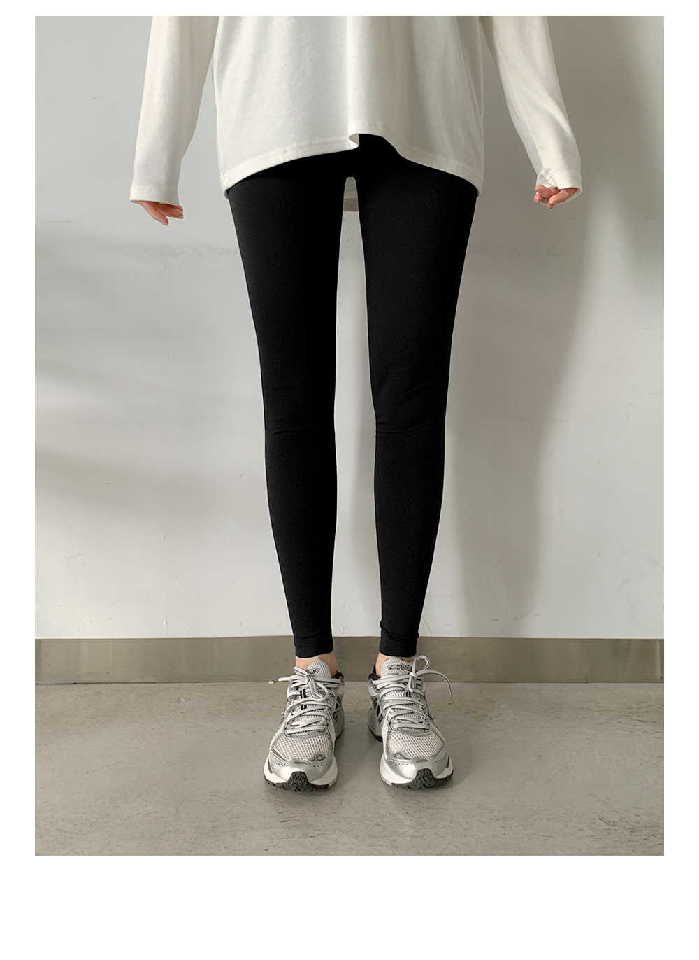 쫀쫀이 기모 레깅스 61992 상세 이미지 6